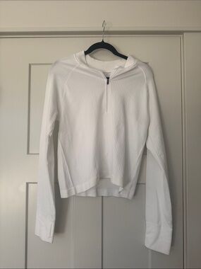 DSG White Quarter Zip Athletic Top NWT XXL
